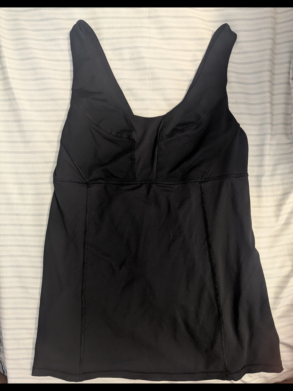 Lululemon Black V-Neck Tank Top